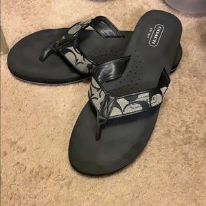 Coach “Jolie” Flip Flops Authentic